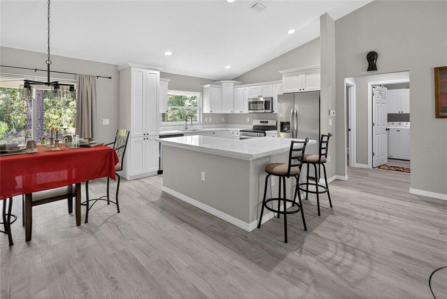 Furnished interior view inside a new home in , Ocklawaha (Image 29).