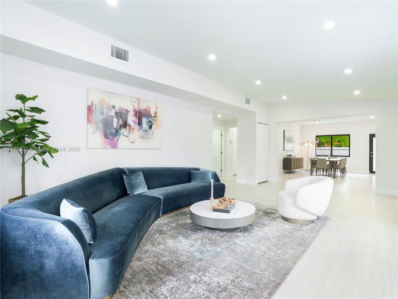 Furnished interior view inside a new home in , North Miami (Image 3).