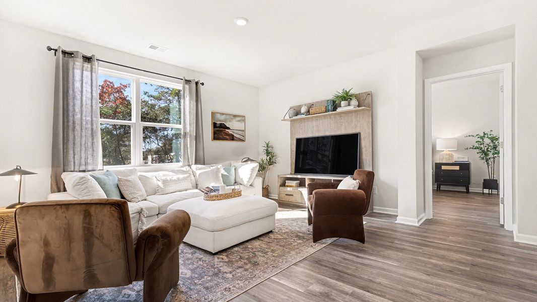Furnished interior view inside a new home in Sandridge Park, Little River (Image 7).