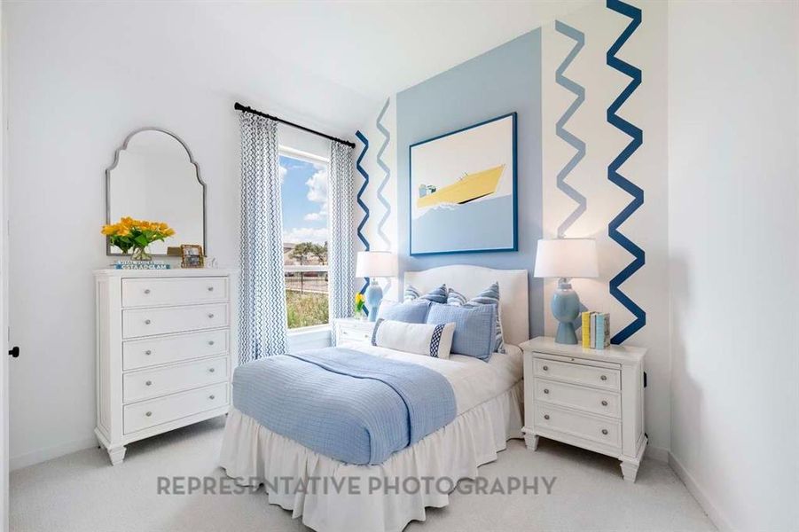 Furnished interior view inside a new home in Pecan Square: 50ft. lots, Northlake (Image 6).