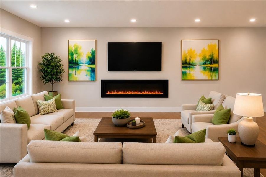 Furnished interior view inside a new home in , Emerson (Image 5).