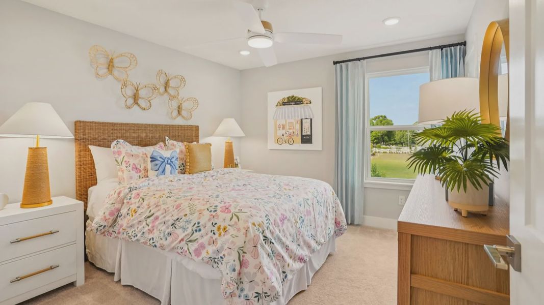 Furnished interior view inside a new home in Haven at Diamond Springs, Jacksonville (Image 17).