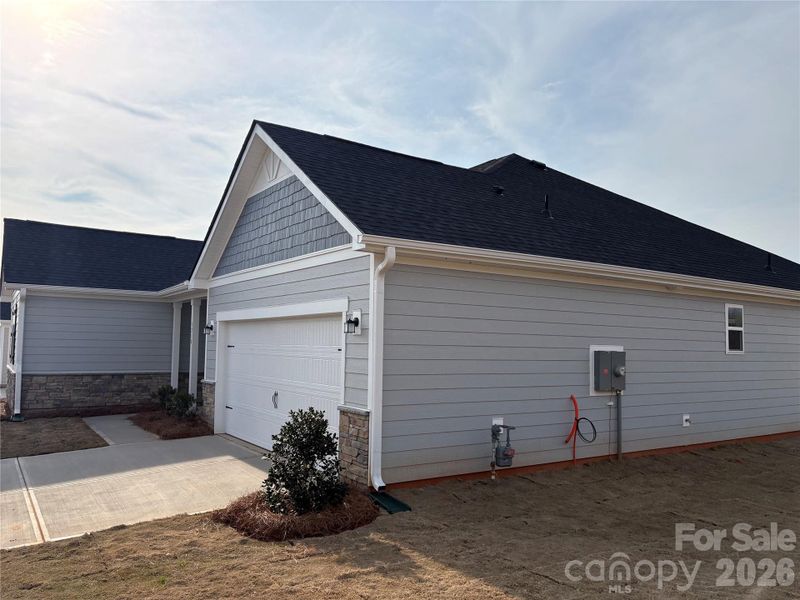 Exterior details and patio area of a home in Wilson Creek, Indian Land (Image 3).
