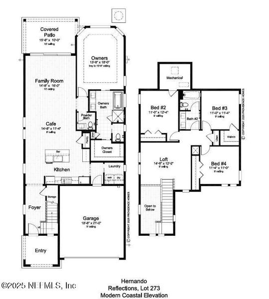 2D floor plan layout of this home in , Ponte Vedra, FL (Image 2). 2D floor plan layout of this home in , Ponte Vedra, FL (Image 2).