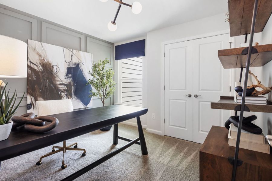 Furnished interior view inside a new home in Everton, Durham (Image 8).