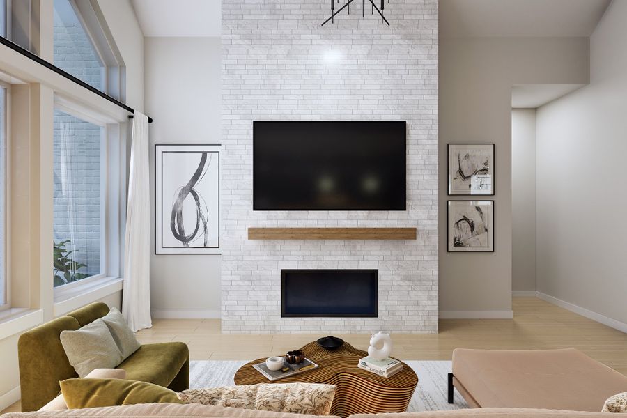 The Thistle - Optional Fireplace