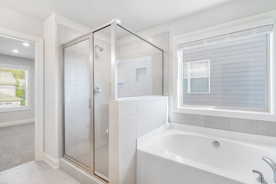 Furnished interior view inside a new home in Ridge Pointe, Athens (Image 10).