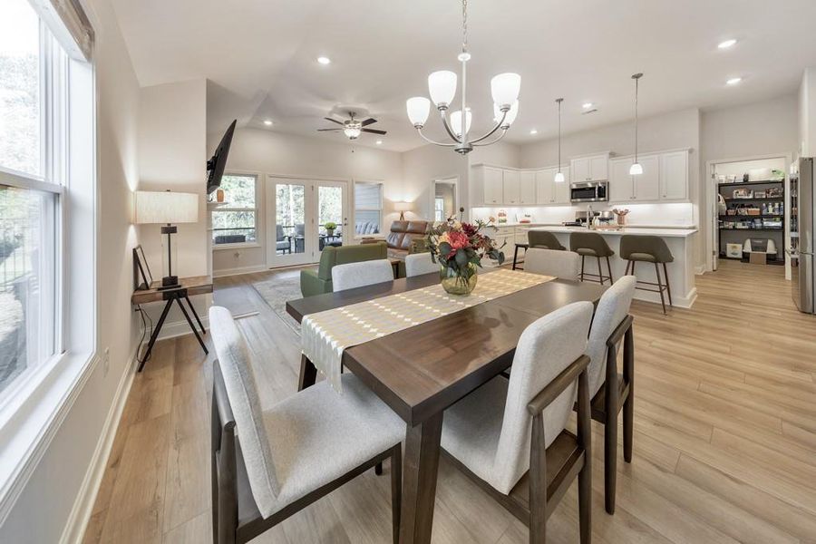 Furnished interior view inside a new home in Madeira, Acworth (Image 19).