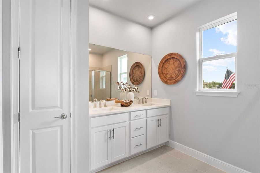 Furnished interior view inside a new home in Windwater, Parrish (Image 7).