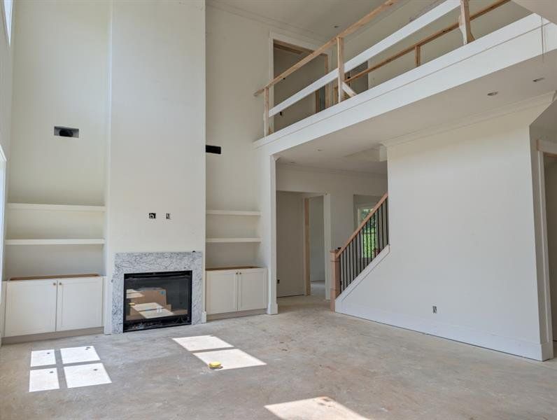 In-progress construction of a new home in Hillshire, Cumming, GA (Image 7).