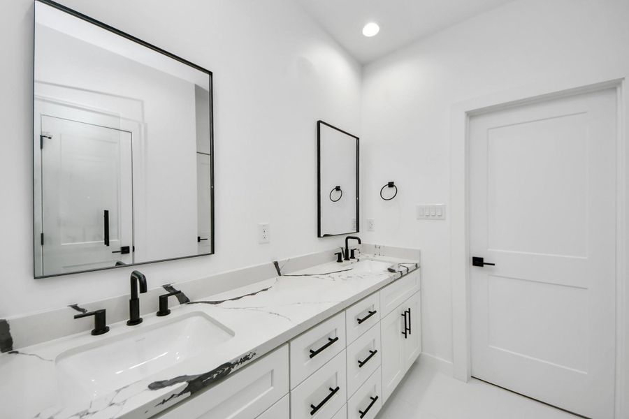 Furnished interior view inside a new home in , Houston (Image 9).