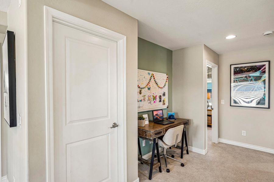 Furnished interior view inside a new home in Estrella, Goodyear (Image 27).
