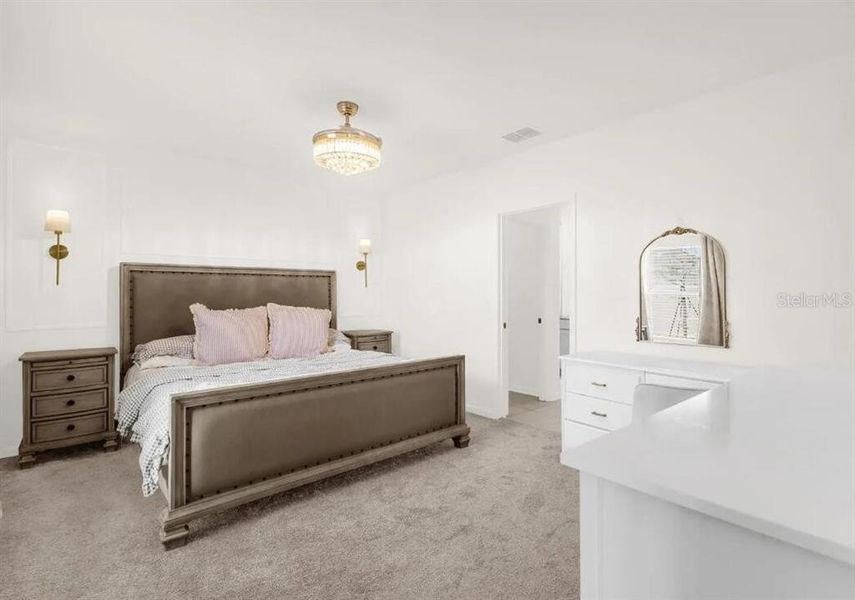 Furnished interior view inside a new home in Lawson Dunes, Haines City (Image 10).