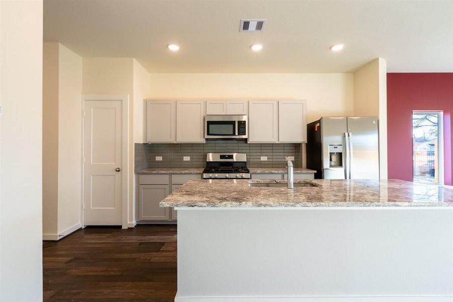Furnished interior view inside a new home in , Houston (Image 11).