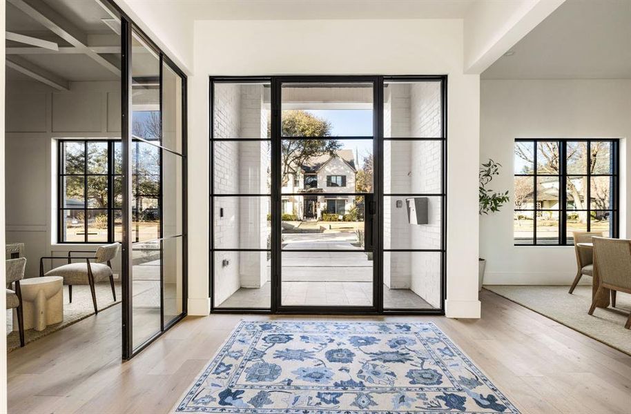 Furnished interior view inside a new home in , Dallas (Image 27).
