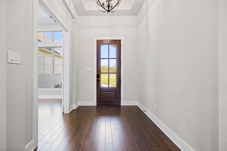 Spacious, unfurnished interior of a new home in Waterfall Ranch - 1 Acre Lots, Waxahachie (Image 21). Spacious, unfurnished interior of a new home in Waterfall Ranch - 1 Acre Lots, Waxahachie (Image 21).