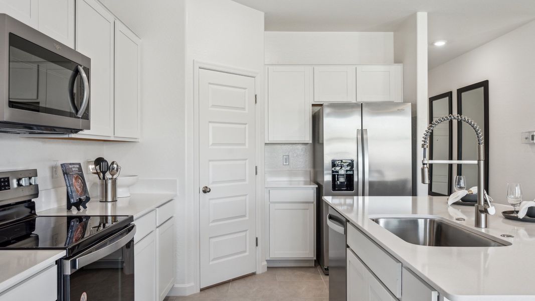 Furnished interior view inside a new home in Desert Moon Estates, Buckeye (Image 7).