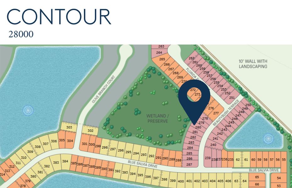 Location of this home within Del Webb Oak Creek