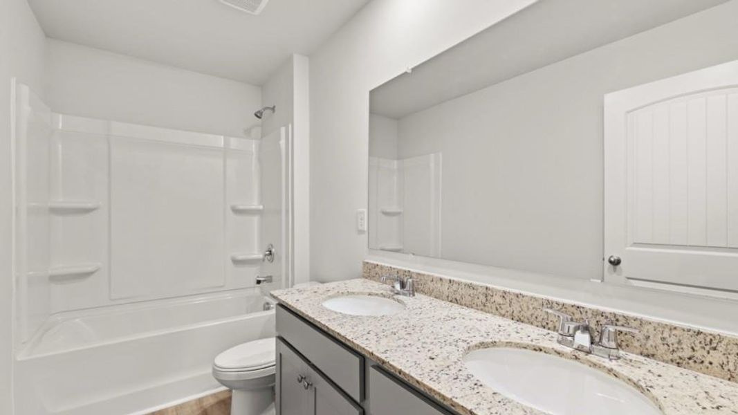 Furnished interior view inside a new home in Creekview, Atlanta (Image 10).