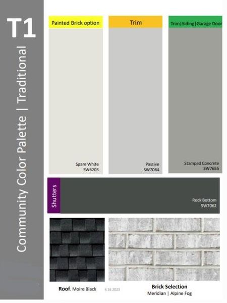 Exterior Design Selections.
Home is under construction, selections subject to change. Exterior Design Selections.
Home is under construction, selections subject to change.