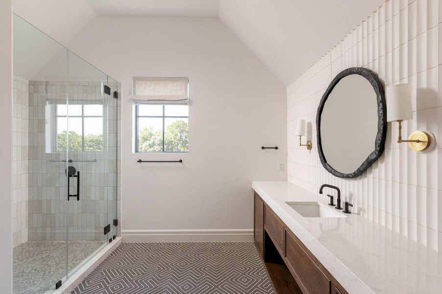 Furnished interior view inside a new home in , Charleston (Image 90). Furnished interior view inside a new home in , Charleston (Image 90).