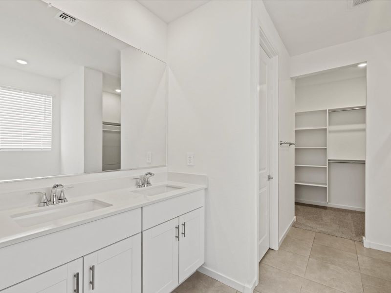 Furnished interior view inside a new home in Allure Vista Reserve Series, Buckeye (Image 3).
