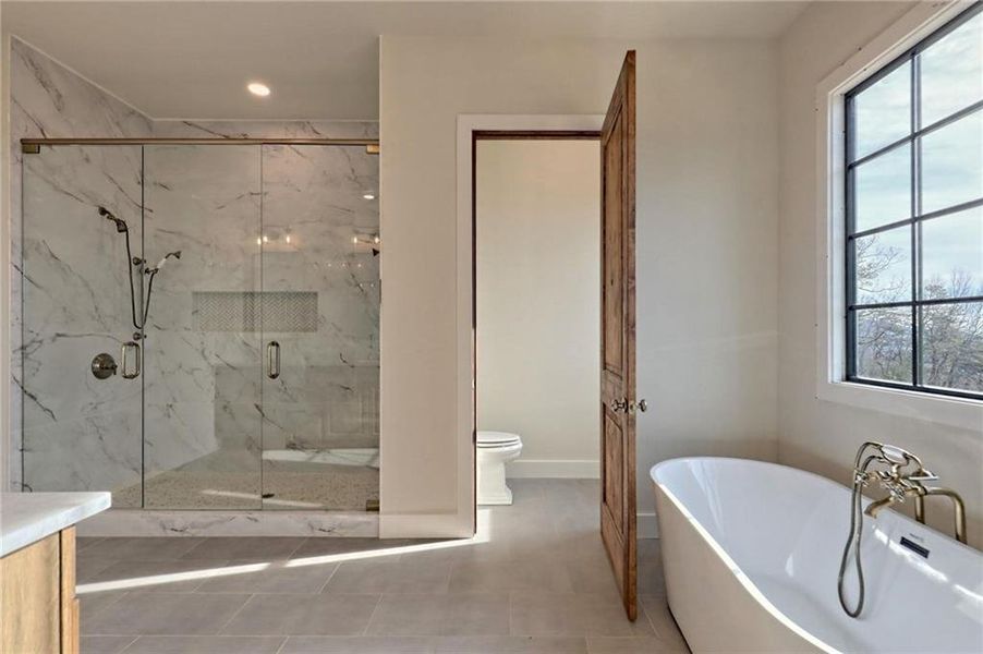 Furnished interior view inside a new home in , Clayton (Image 9).