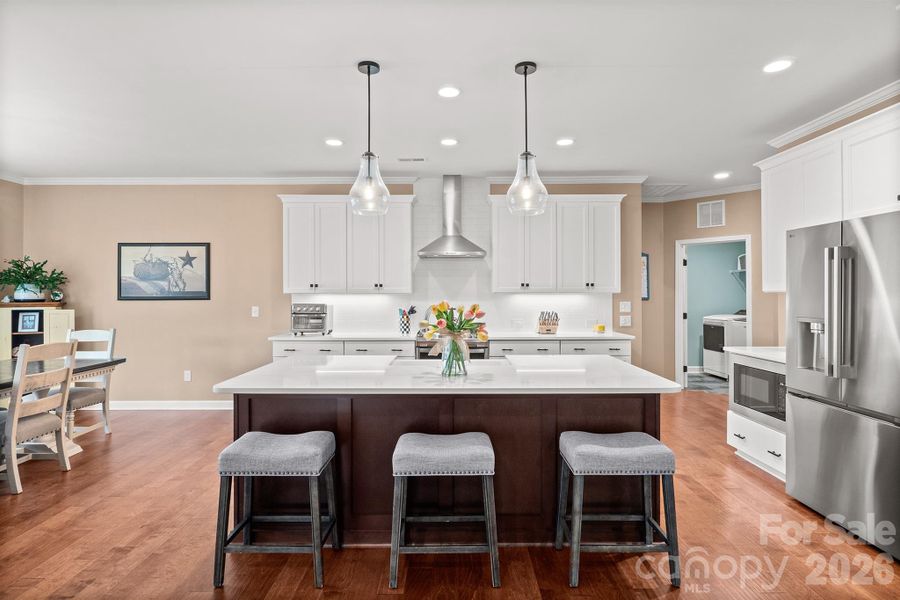 Furnished interior view inside a new home in , Concord (Image 32).