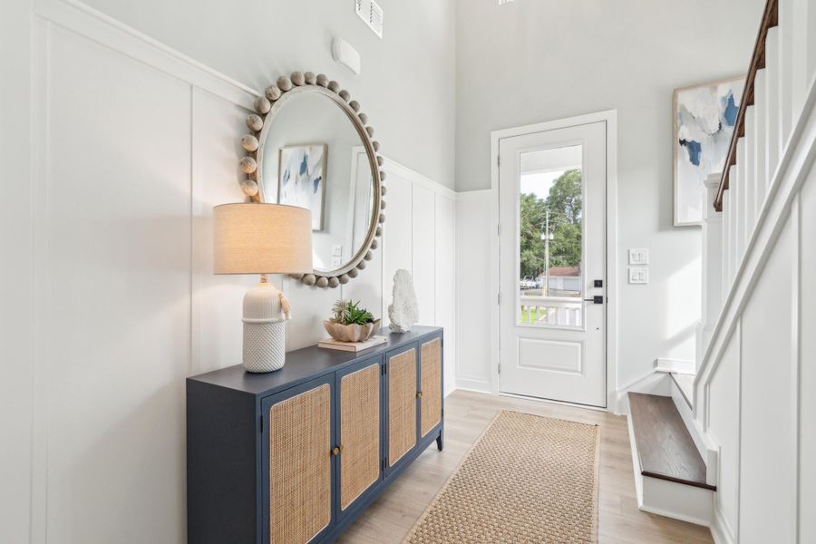 Furnished interior view inside a new home in Liberty Hill Farm, Mount Pleasant (Image 51).