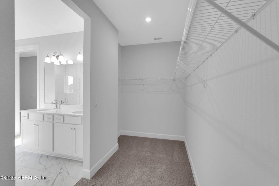 Furnished interior view inside a new home in Trailmark - Phase 10, St. Augustine (Image 4).