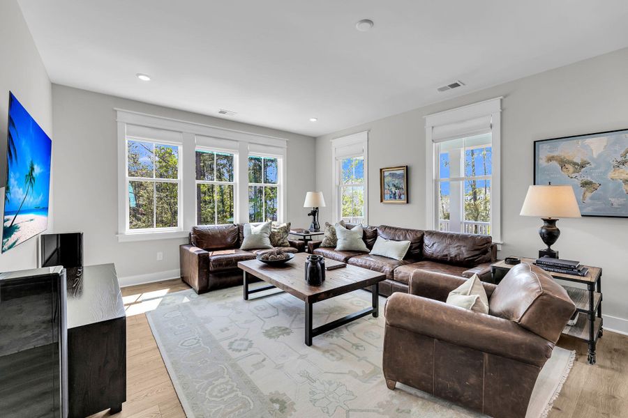 Furnished interior view inside a new home in Carolina Park: Riverside, Mount Pleasant (Image 9).