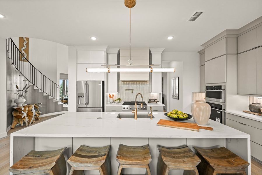 Furnished interior view inside a new home in Jubilee 45' 70', Hockley (Image 15).