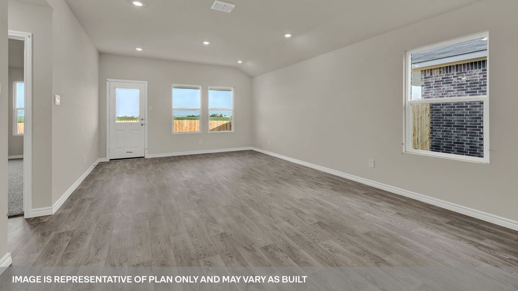 Spacious, unfurnished interior of a new home in Whisper South, San Marcos (Image 20).