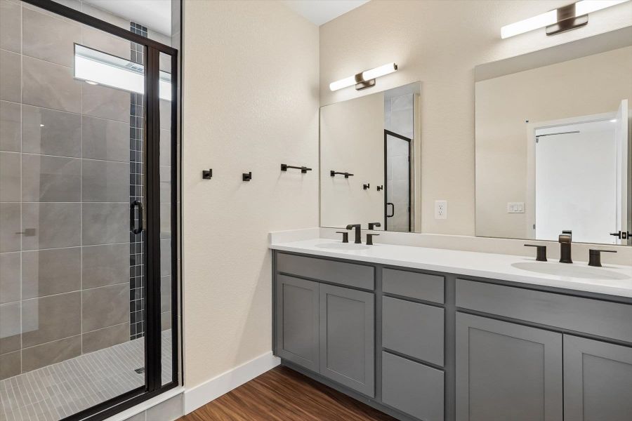 Furnished interior view inside a new home in Pony Park, Colorado Springs (Image 10).