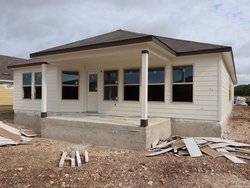 In-progress construction of a new home in Greenspoint Heights, Seguin, TX (Image 28).