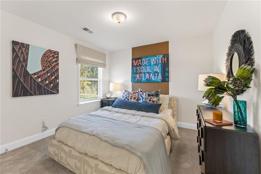 Furnished interior view inside a new home in Clark Farms, Flowery Branch (Image 23).