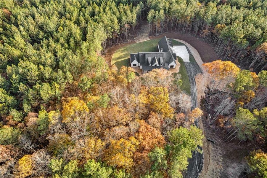 Front exterior of a new home in , Dallas, GA, highlighting curb appeal (Image 33). Front exterior of a new home in , Dallas, GA, highlighting curb appeal (Image 33).