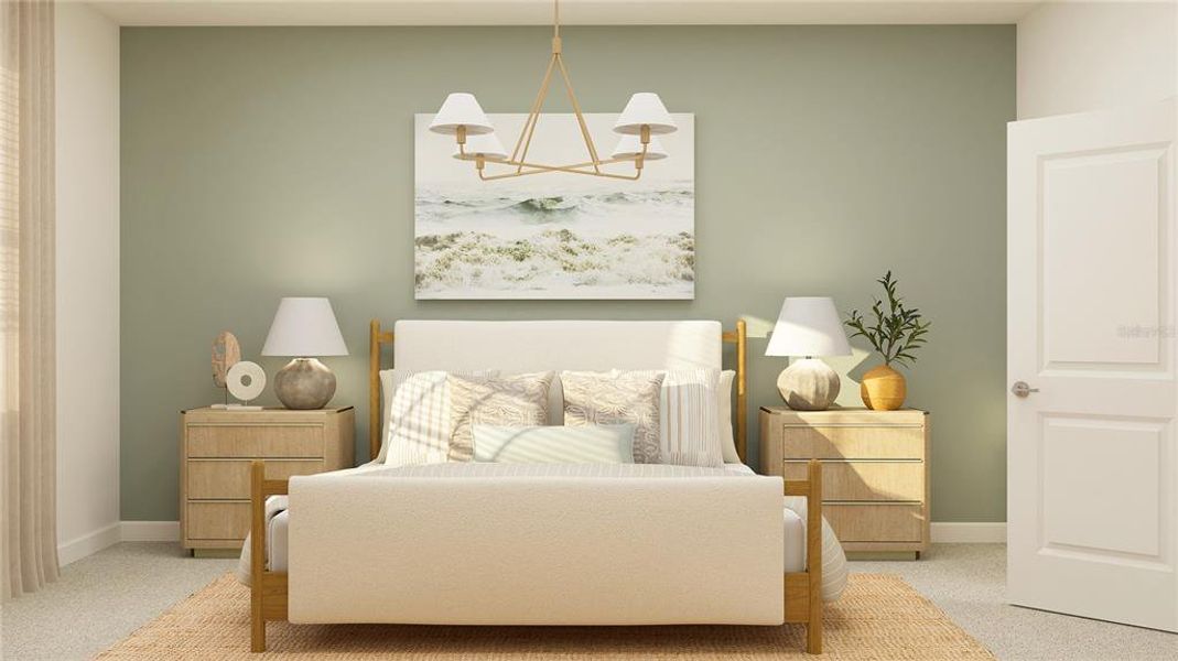 Furnished interior view inside a new home in Wellen Park Golf & Country Club, Venice (Image 4).