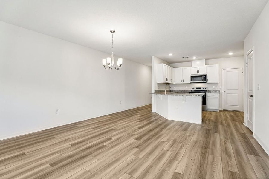 Spacious, unfurnished interior of a new home in Reserve at Forest Lake Townhomes, Lake Wales (Image 12). Spacious, unfurnished interior of a new home in Reserve at Forest Lake Townhomes, Lake Wales (Image 12).