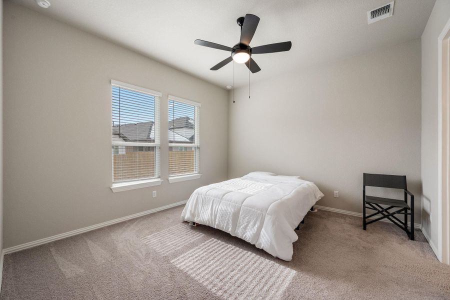 Furnished interior view inside a new home in Heritage, Dripping Springs (Image 12).