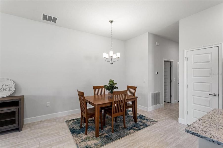 Furnished interior view inside a new home in Abbey Glen, Dade City (Image 10).