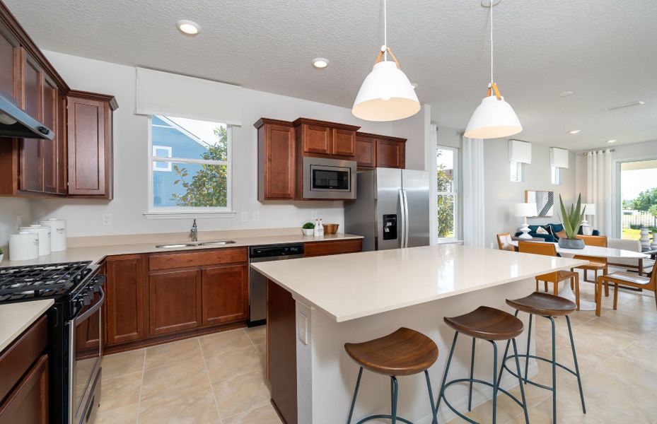 Representative furnished interior of a home built from the Contour by Del Webb in Del Webb Ocean Isle Beach, Shallotte (Image 7).