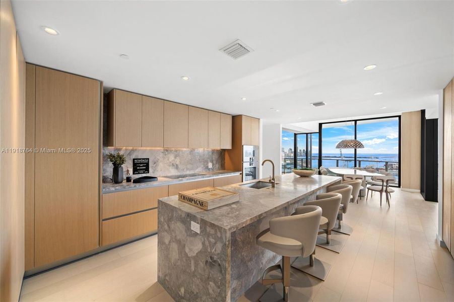 Furnished interior view inside a new home in Five Park, Miami Beach (Image 41). Furnished interior view inside a new home in Five Park, Miami Beach (Image 41).