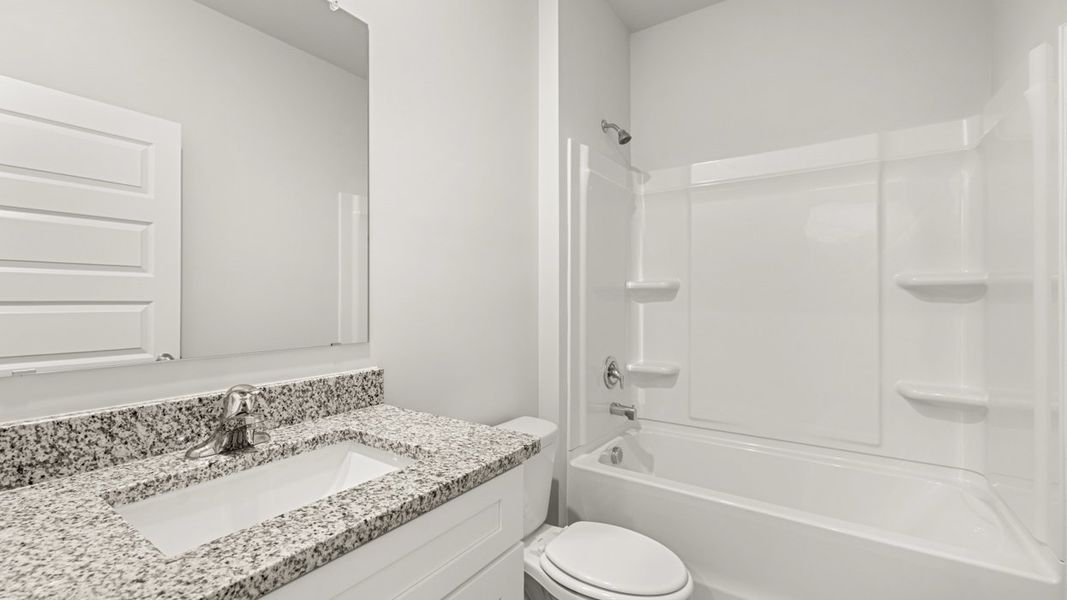 Furnished interior view inside a new home in Bellemeade Landing, Augusta (Image 11). Furnished interior view inside a new home in Bellemeade Landing, Augusta (Image 11).