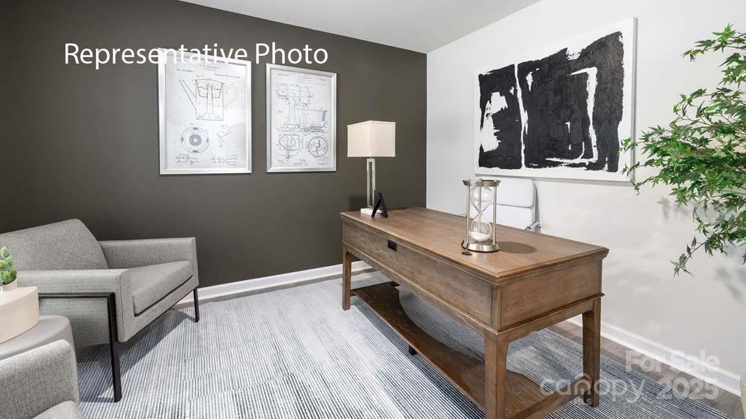 Furnished interior view inside a new home in Cramer Estates, Gastonia (Image 5).