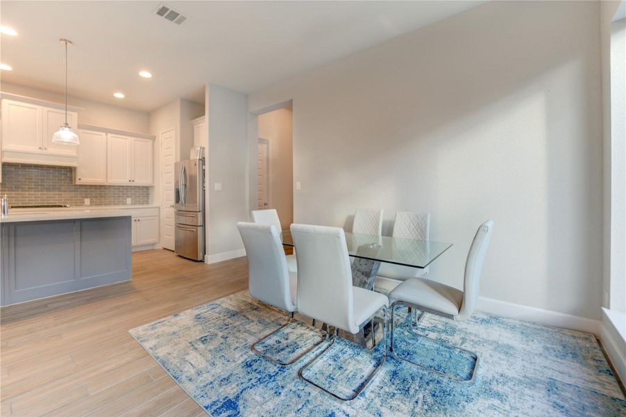 Furnished interior view inside a new home in , Katy (Image 34).
