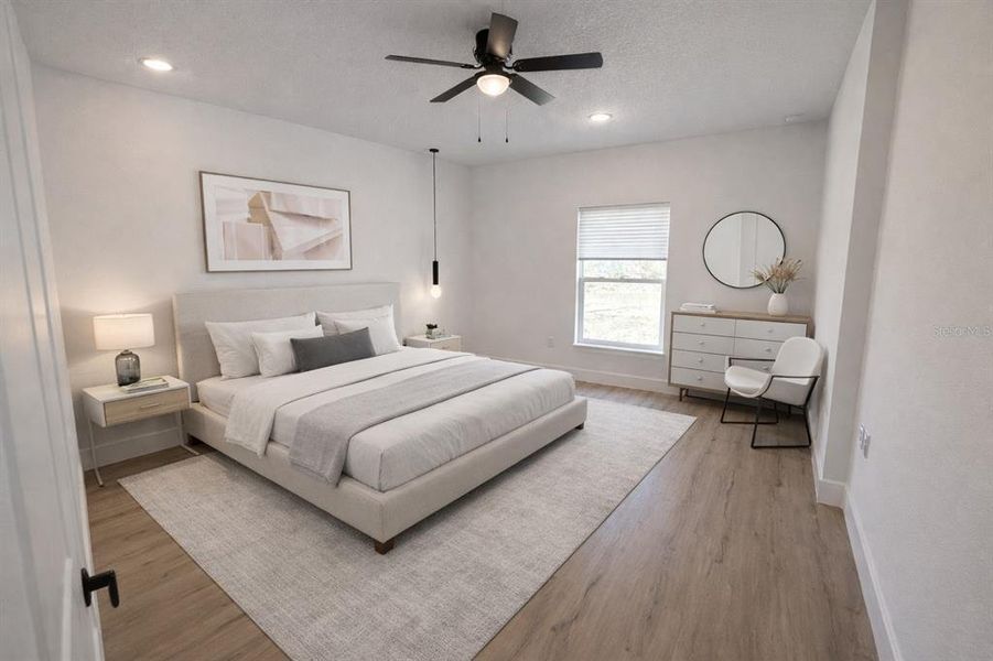 Furnished interior view inside a new home in , Citrus Springs (Image 9).