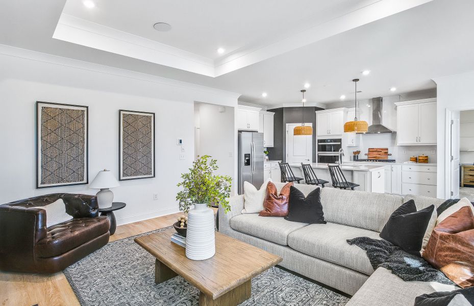 Furnished interior view inside a new home in Sun City Peachtree, Griffin (Image 6).