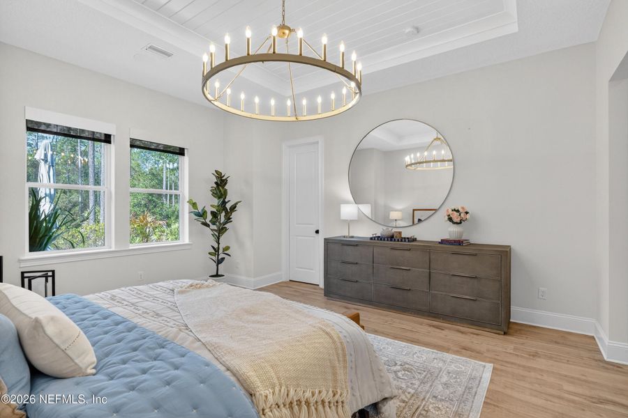 Furnished interior view inside a new home in , Ponte Vedra (Image 38).