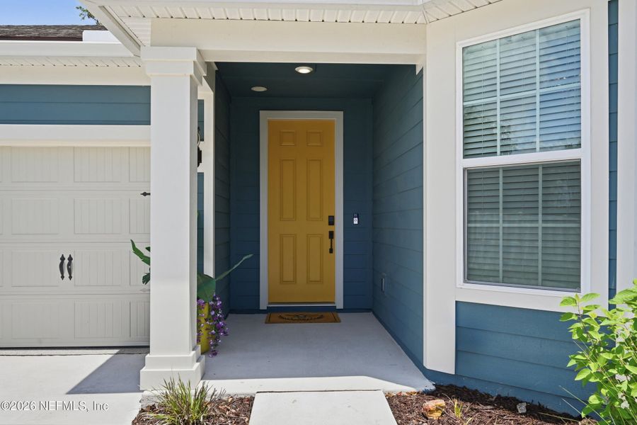 Exterior details and patio area of a home in , Jacksonville (Image 32).